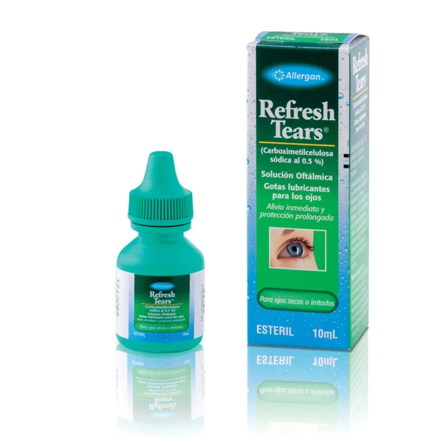 Refresh tears soluciÓn oftÁlmica frasco x 10 ml