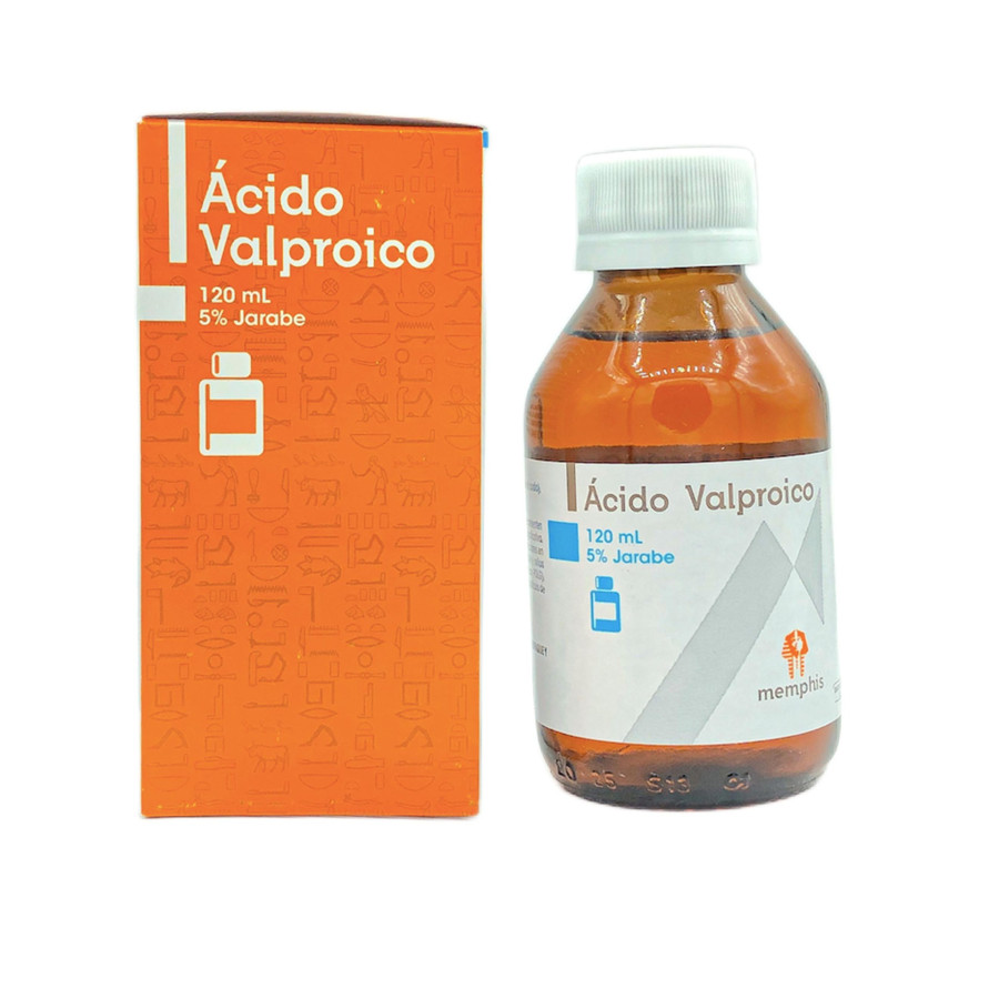 Ácido valproico jarabe frasco con 120 ml rx rx4