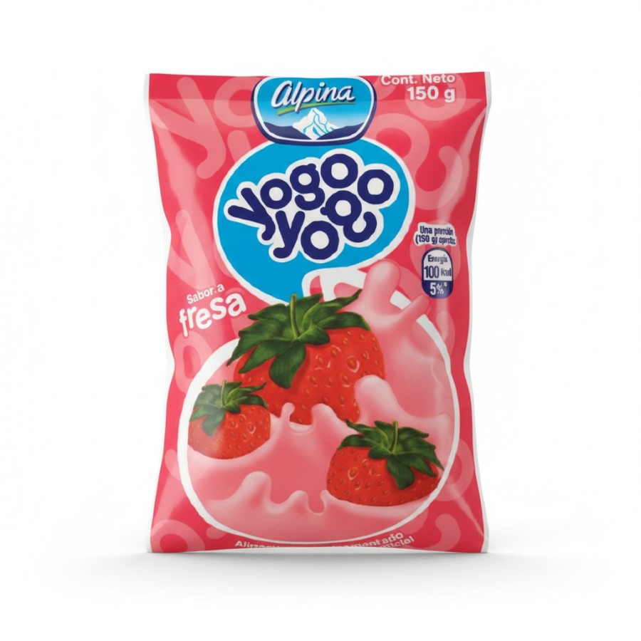 Yogur yogoyogo bolsa fresa 150g