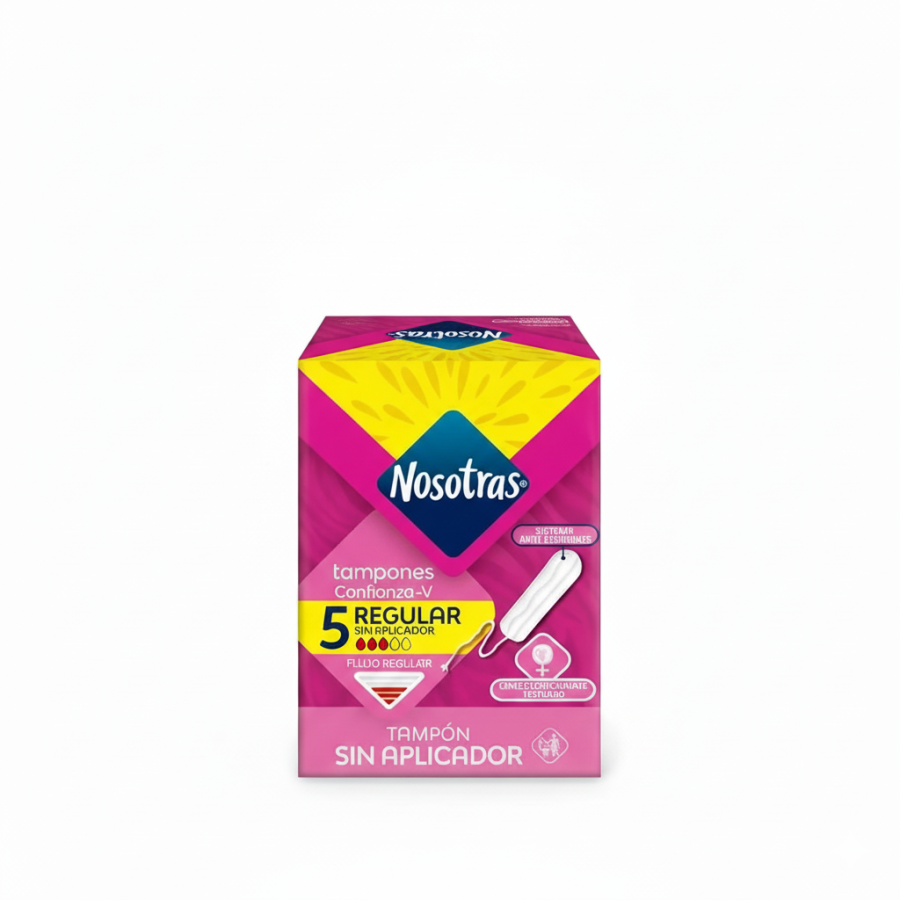 Tamp nosotras digital regular 5un sin ap