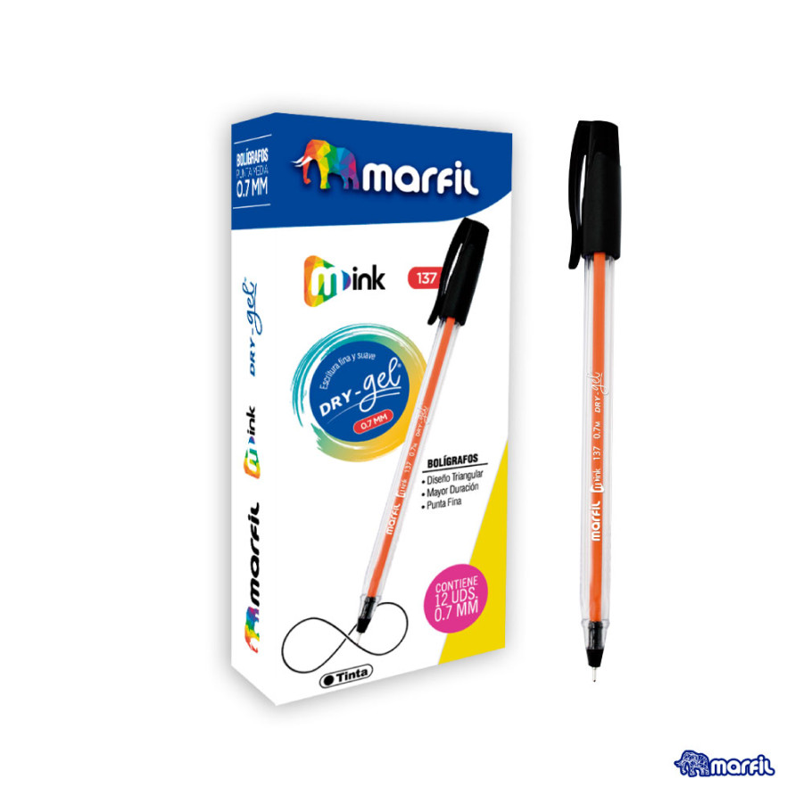Lapiceros negro marfil