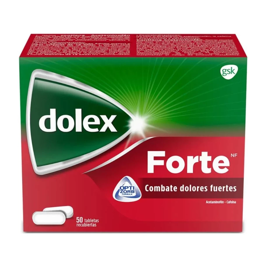 Dolex forte 500mg/65mg tableta recubierta