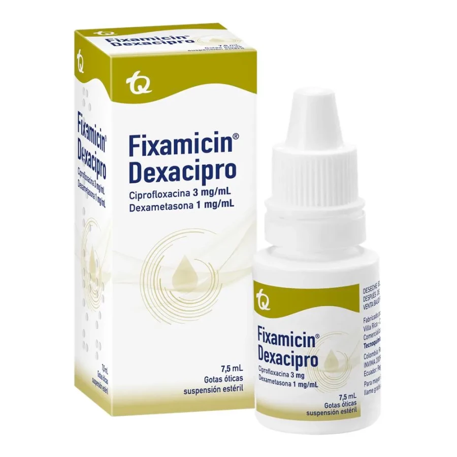 Fixamicin dexacipro suspensiÓn Ótica frasco x 7,5 ml