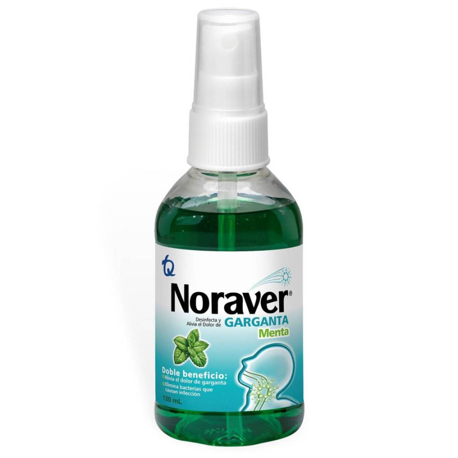 Noraver spray menta fco x 120 ml