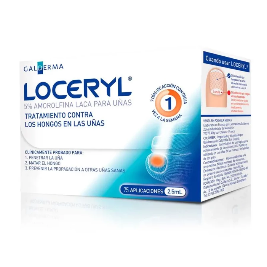 Loceryl laca 5 %