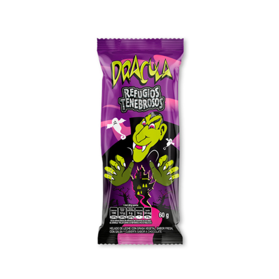 Helado dracula paleta bolsa x 60 gr