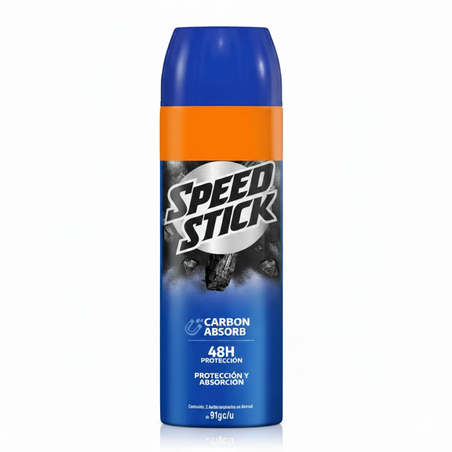 Desodorante speed stick carbÓn absorb x 91g