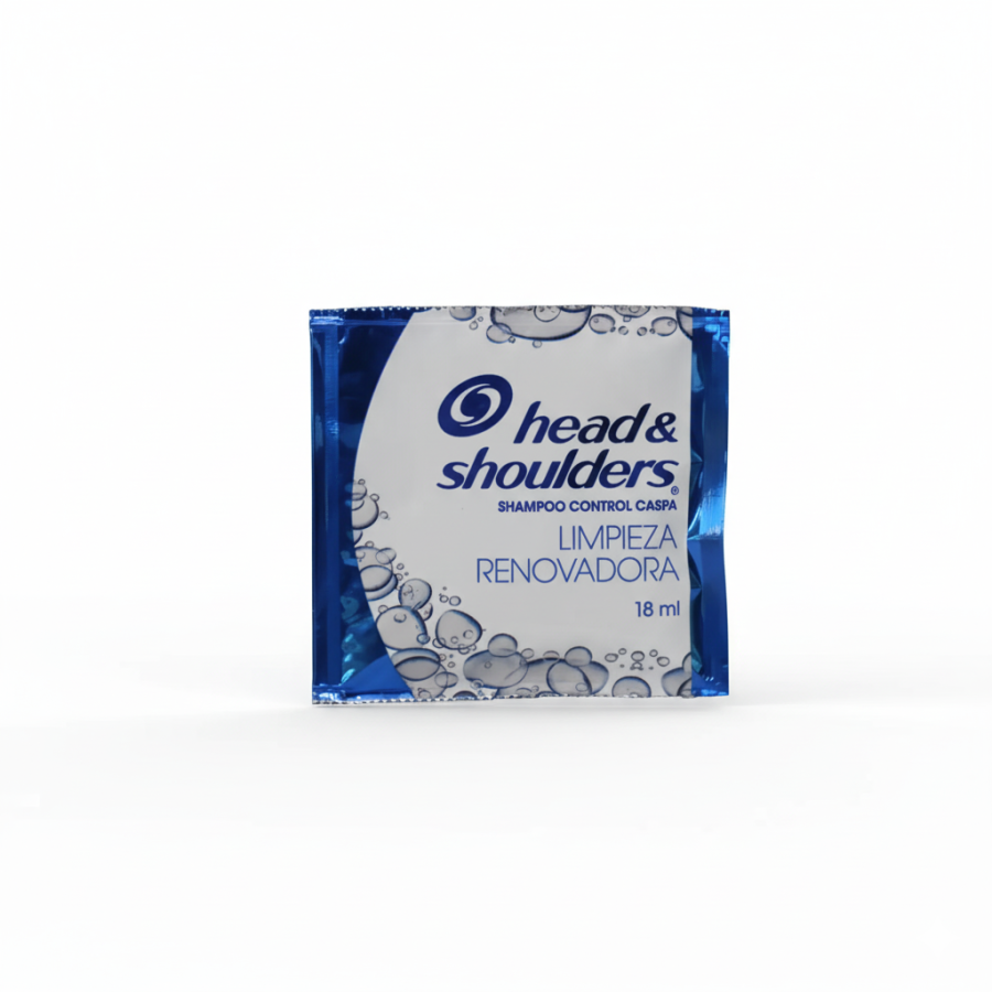 Shampoo head & shoulders limpieza renovadora 18ml