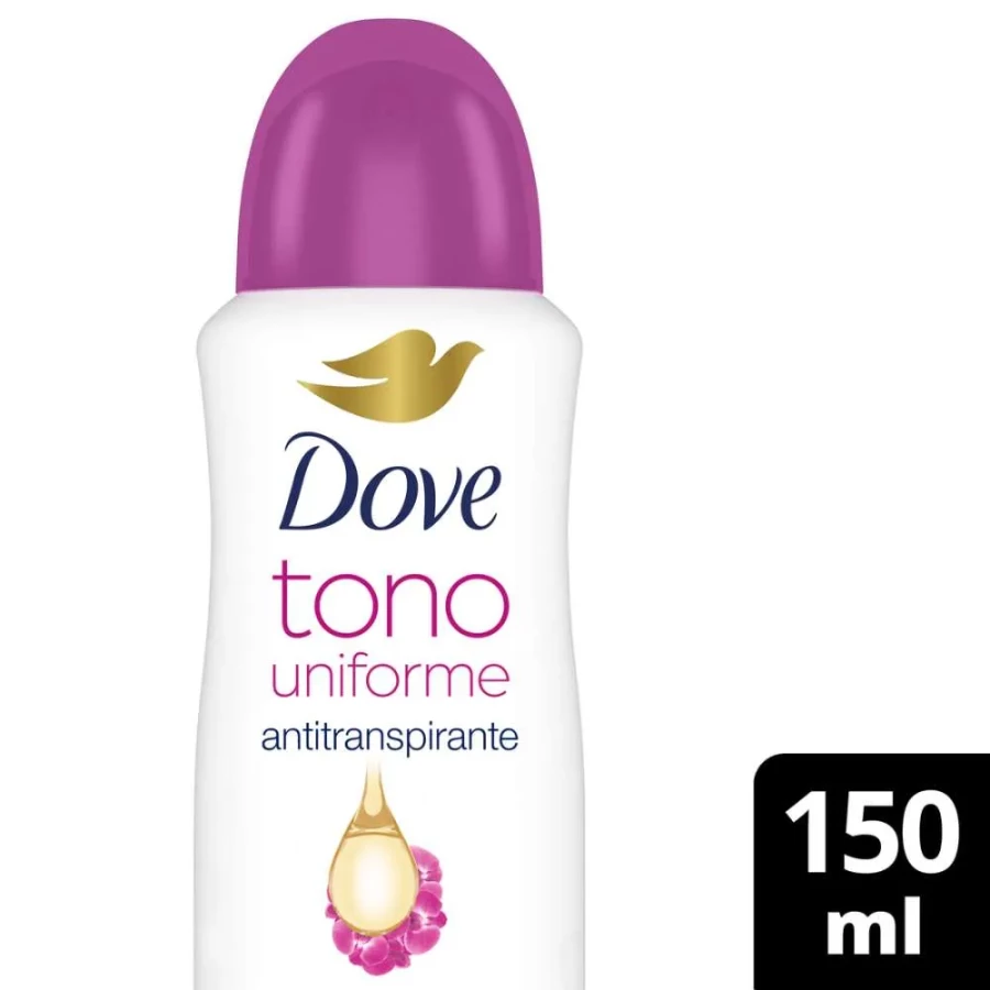 Desodorante dove tono uniforme aerosol x 150ml