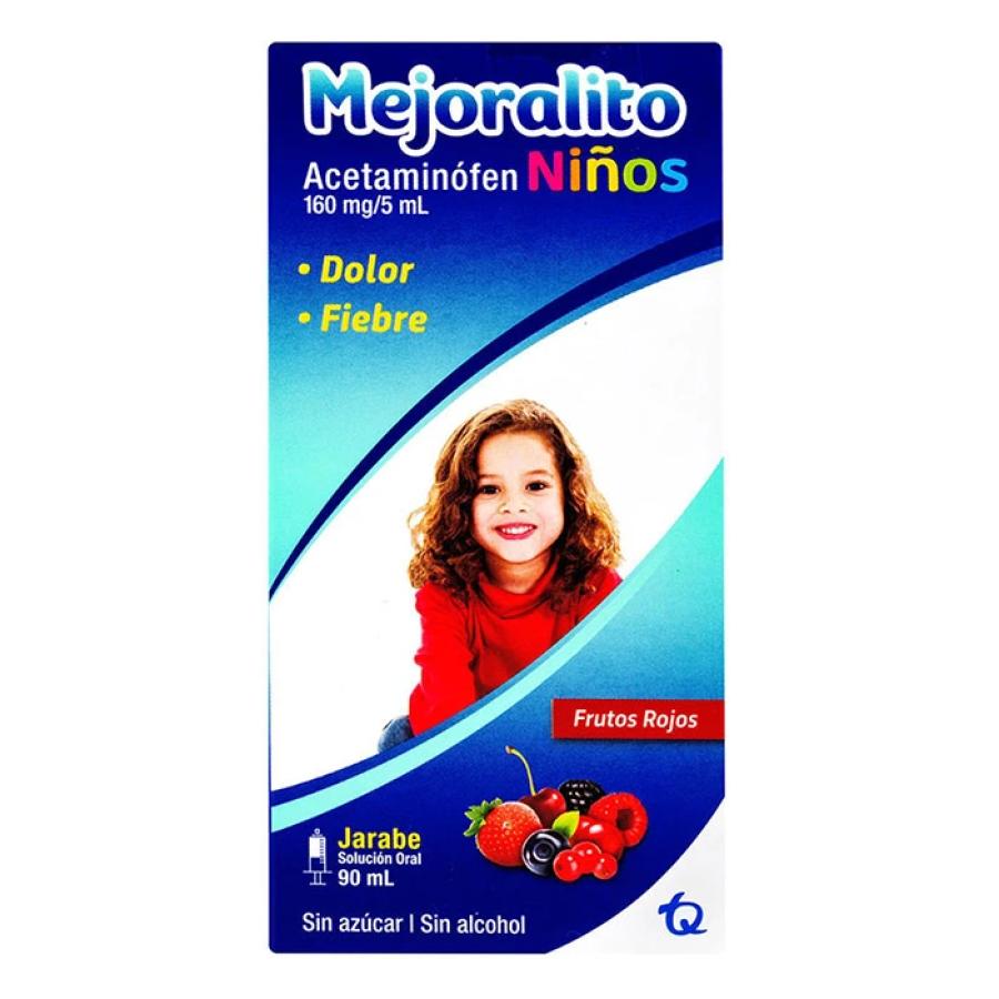 Mejoralito jarabe caja con frasco con 90 ml