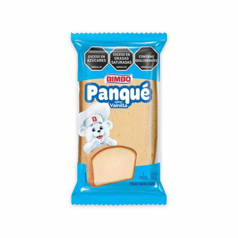 Panque bimbo vainilla x 60g