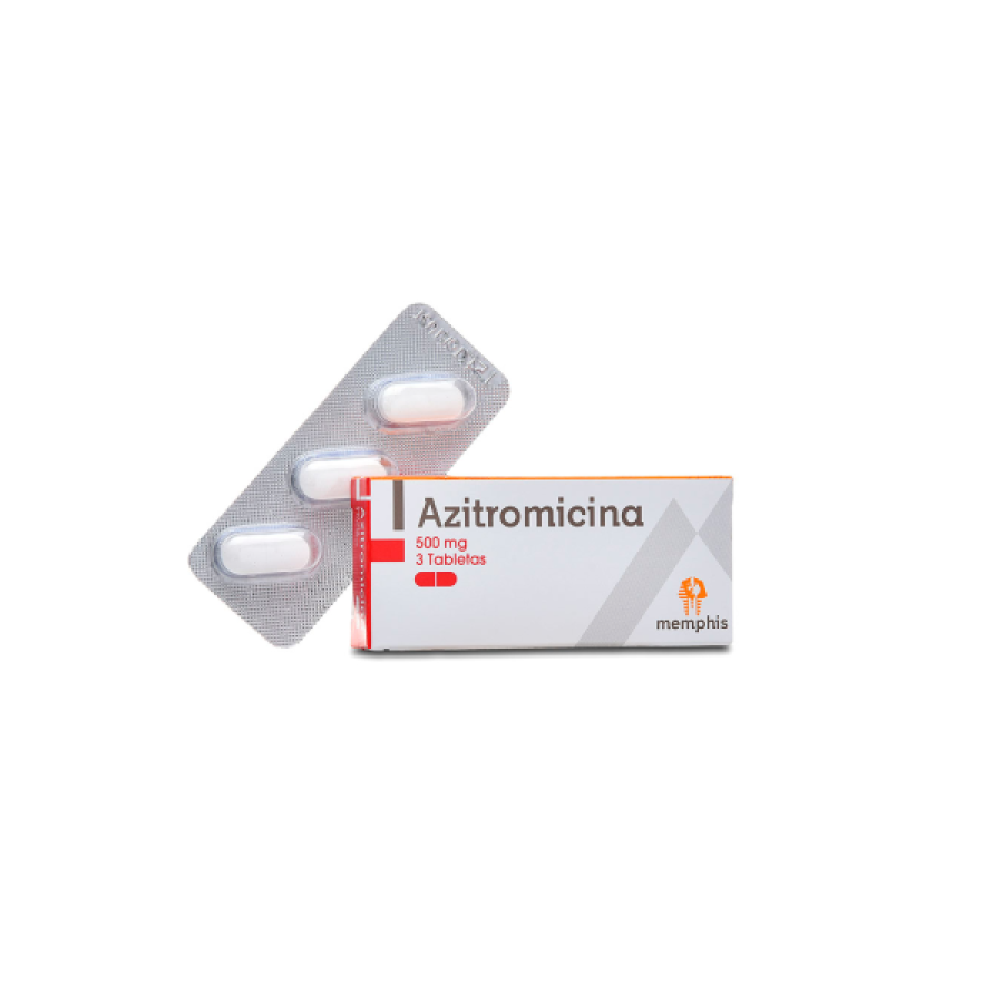 Azitromicina 500 mg 3 tabletas ag