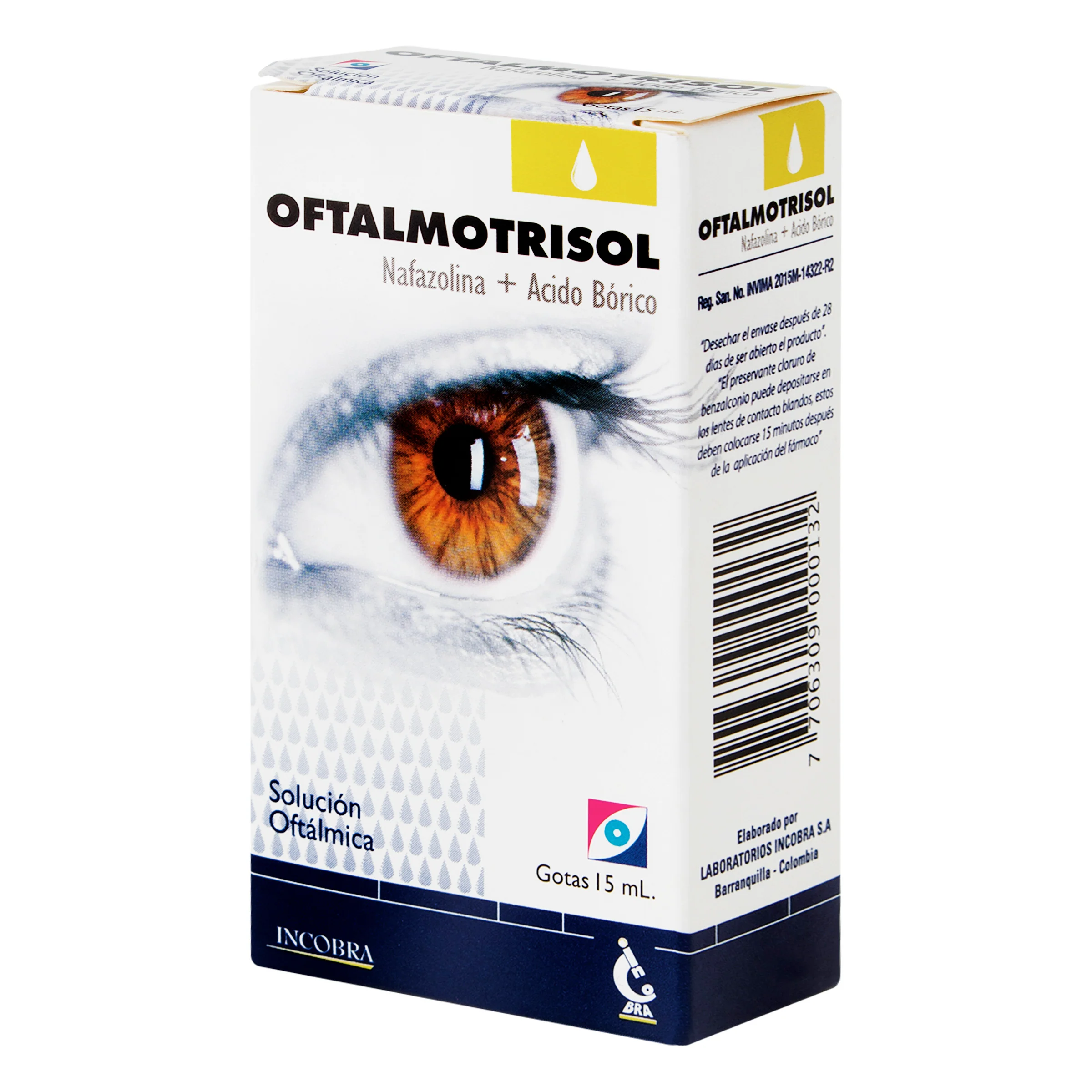 Oftalmotrisol gotas 15 ml