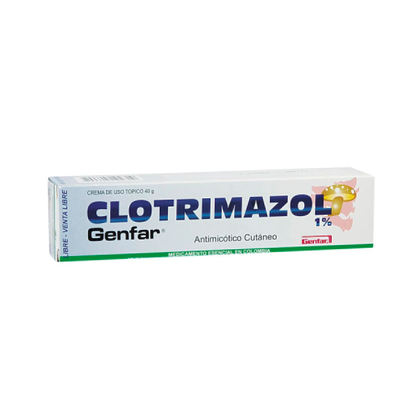 Clotrimazol 1% crema topica 40 gr gf