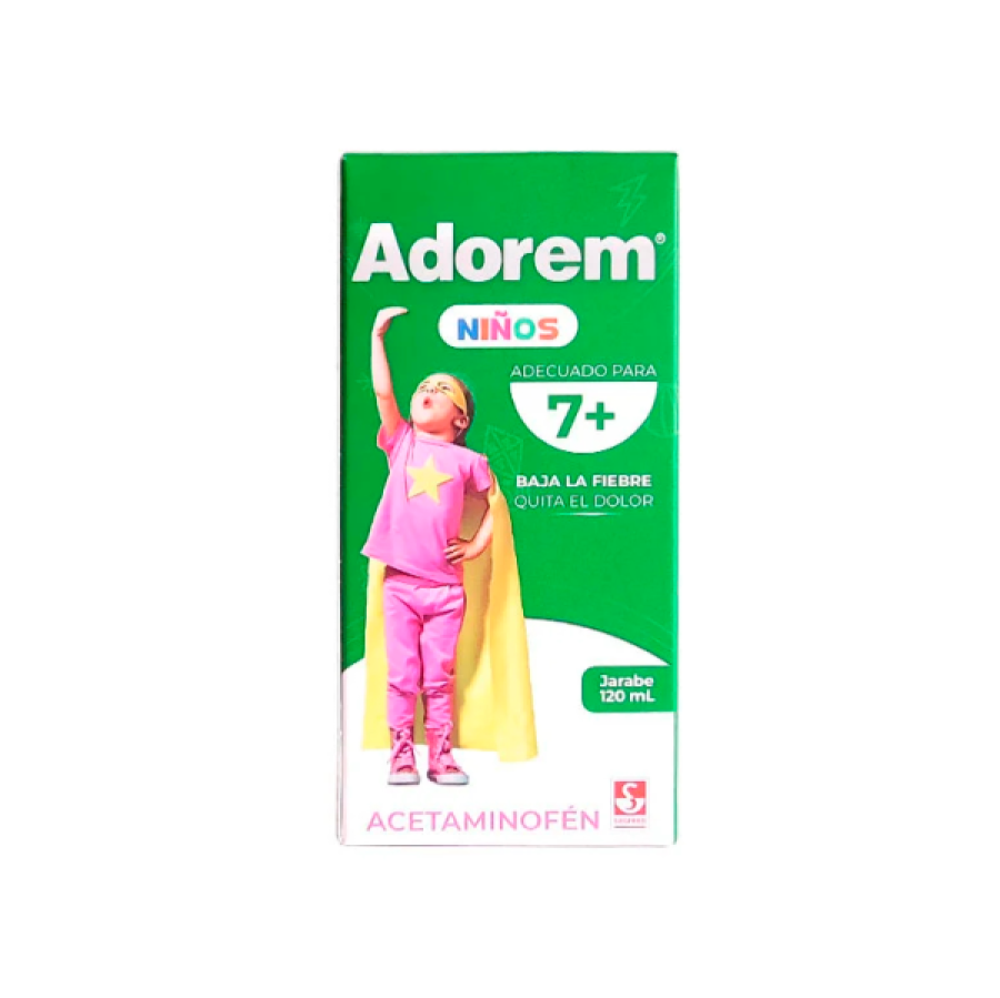 Adorem acetaminofen 150 mg jarabe 120 ml