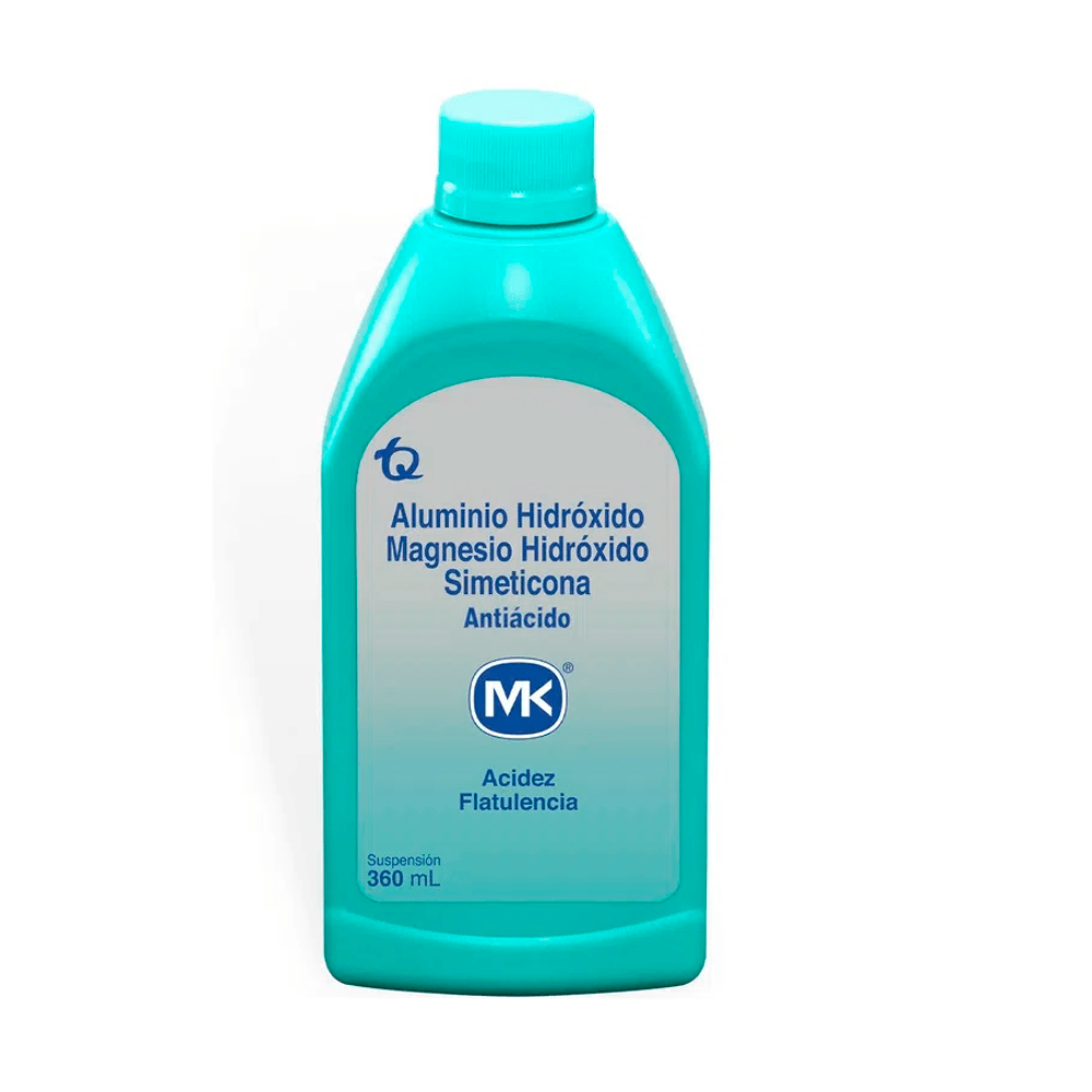 Hidroxido aluminio simeticona 360 ml mk