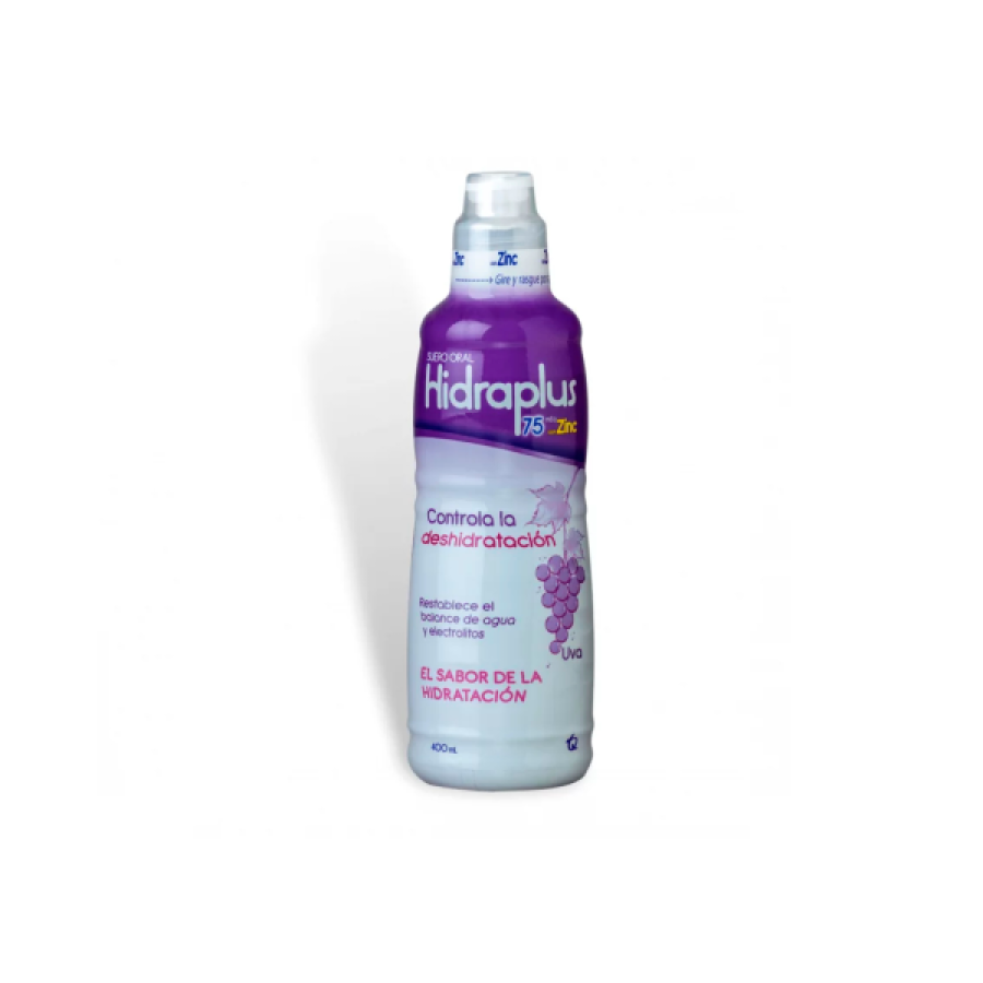 Hidraplus 75 zinc uva 400 ml suero o