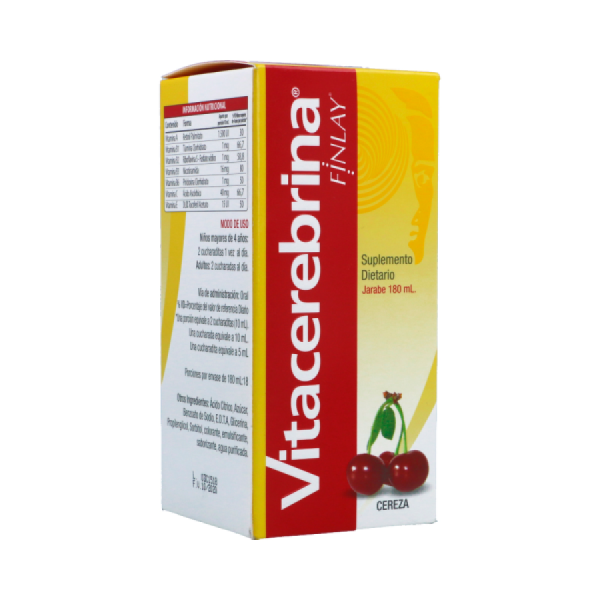 Vitacerebrina jarabe cereza 180 ml