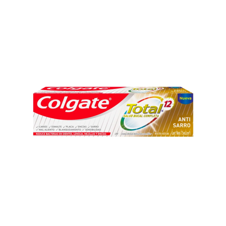 Cre.den.colgate tot.12 anti sarro 75ml