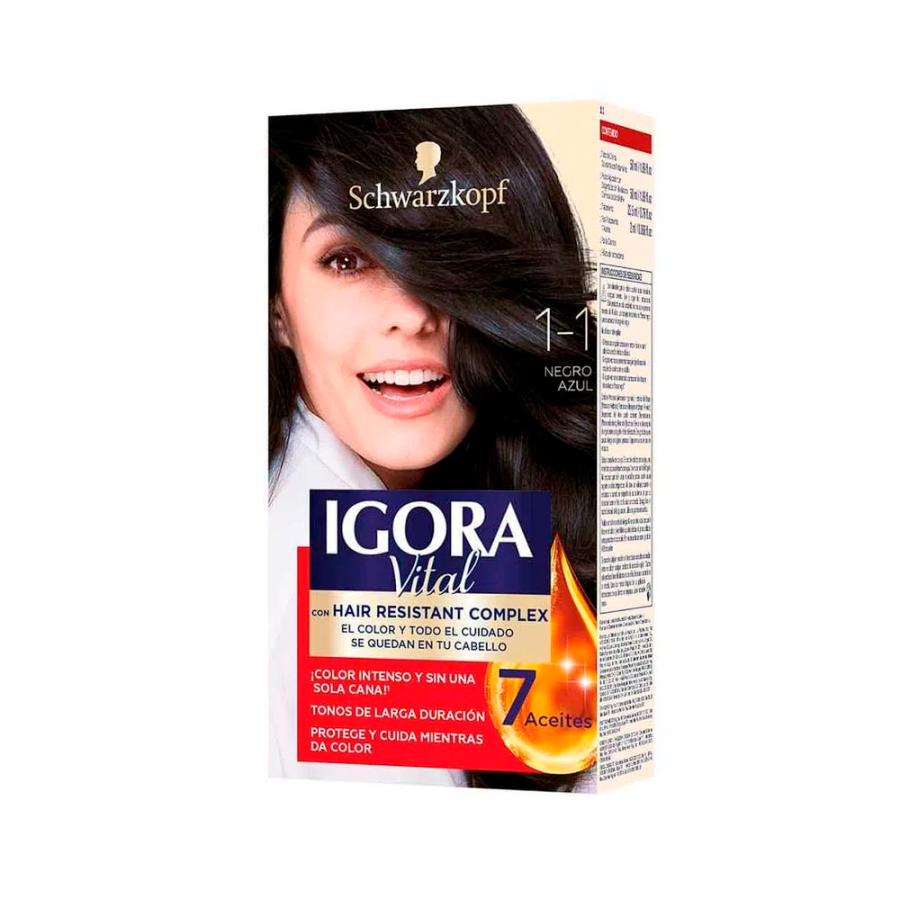 Igora vital d.tubo 1-1 negro azul