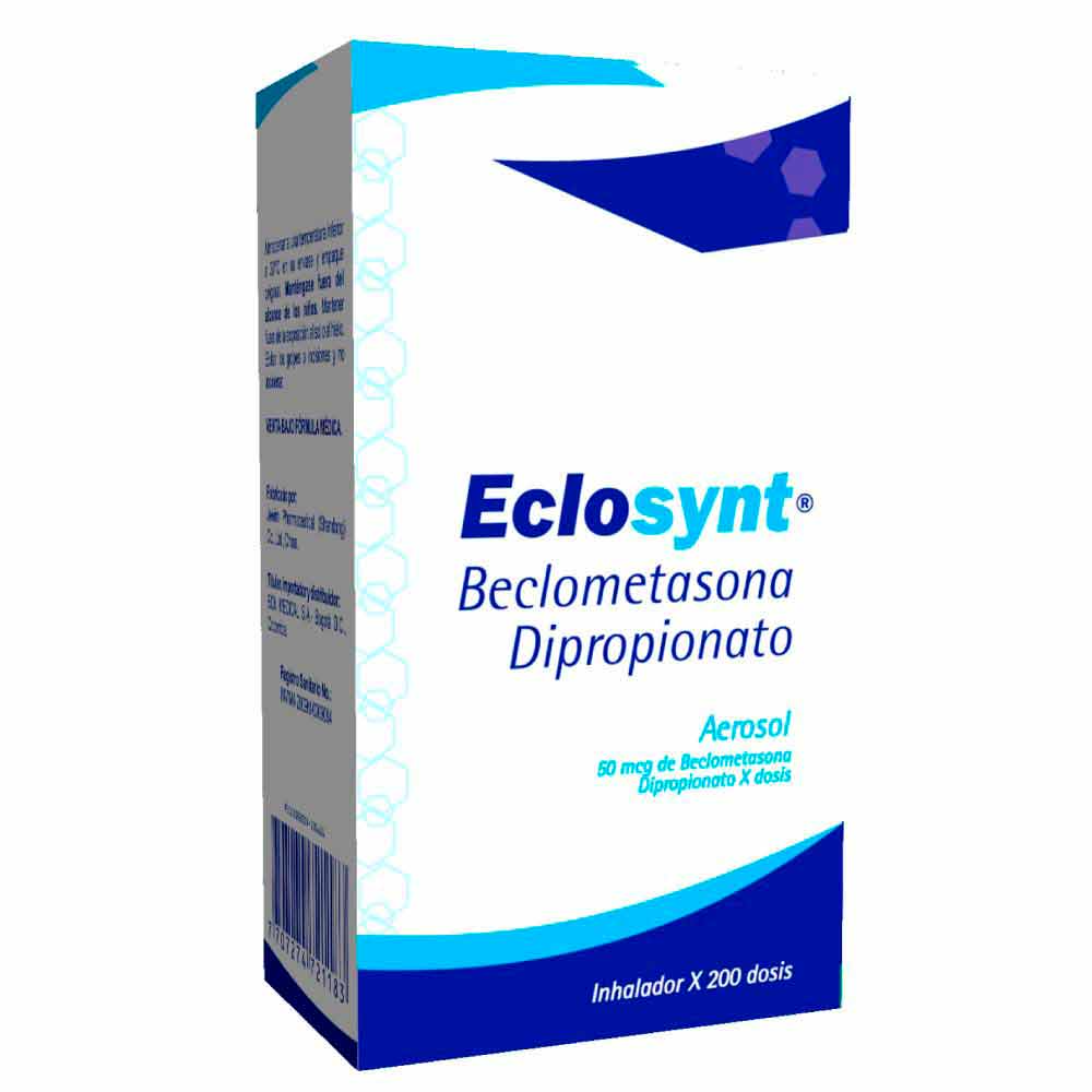 Beclomet. eclosynt 50mcg inhal 200dosis