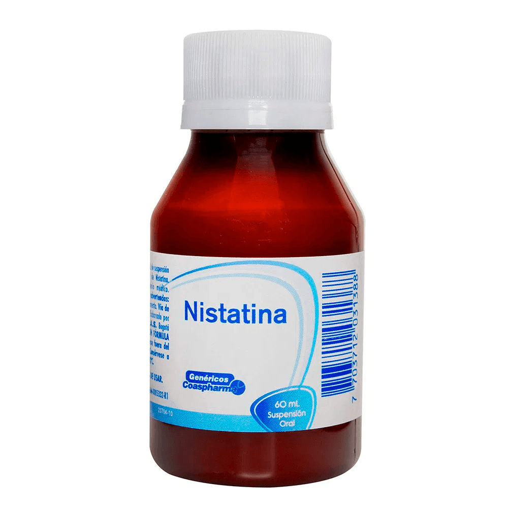 Nistatina 100.000 ui x 60 ml coaspharma