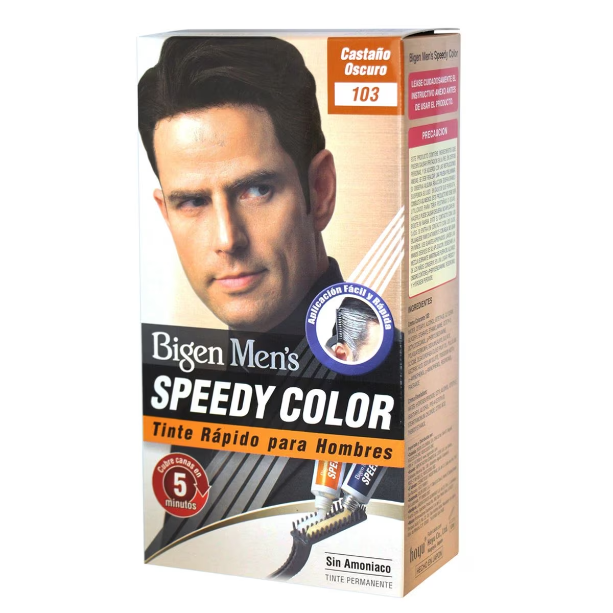 Bigen mens speedy 103 castano oscuro