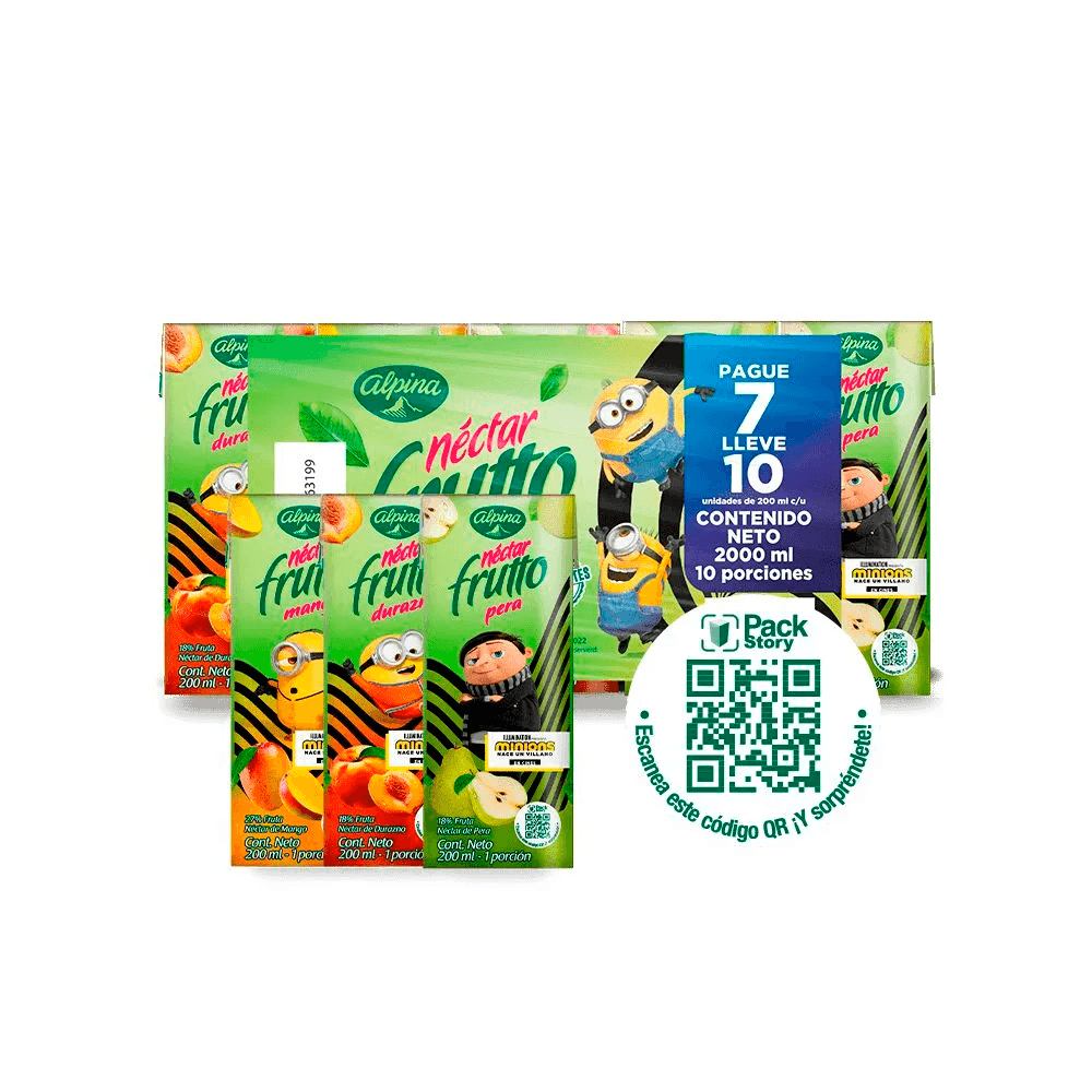 Nectar alpina frutto durazno 200ml