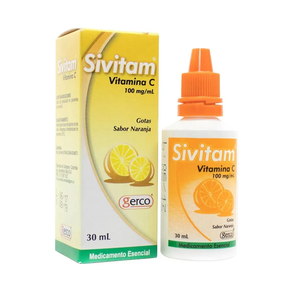Sivitam vitamina c gotas 30 ml