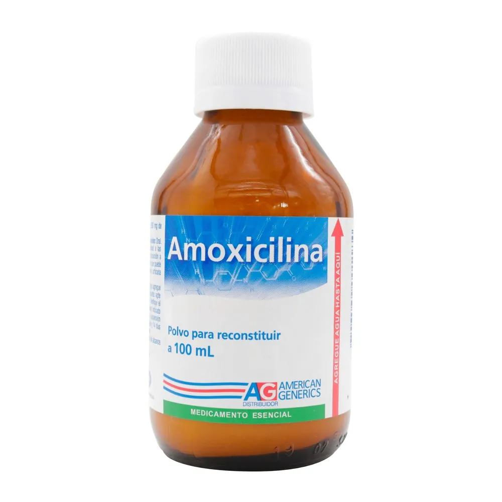 Amoxicilina 250 mg suspension 100 ml ag