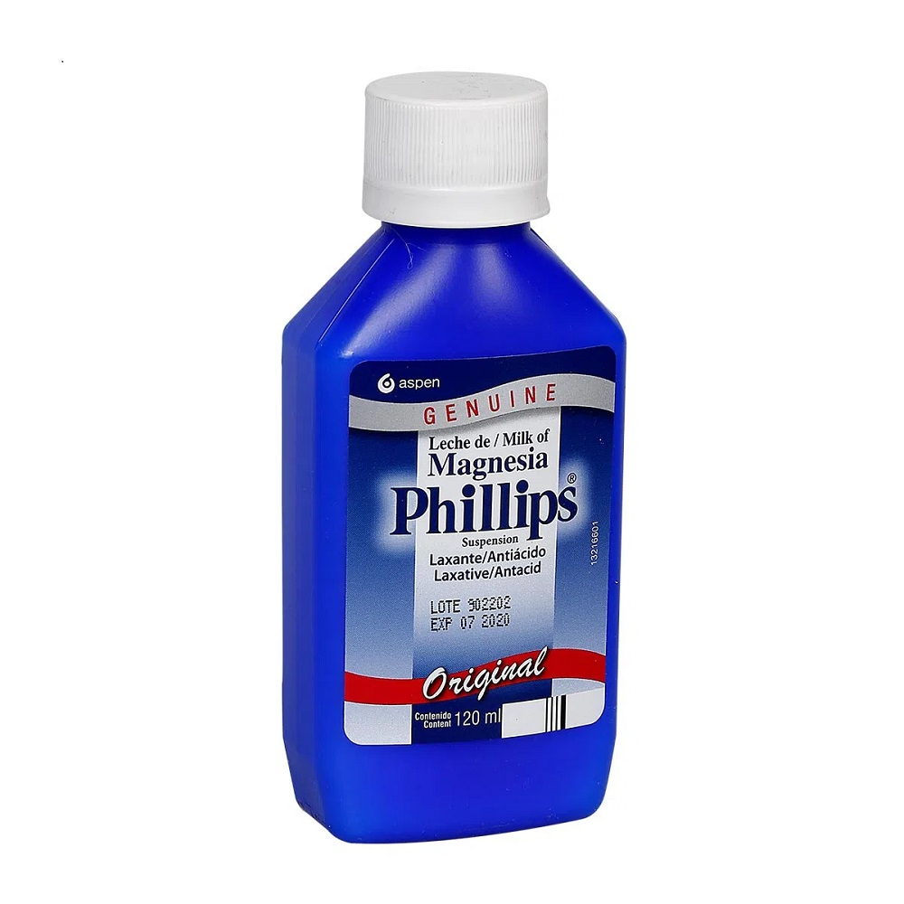 Leche de magnesia phillips 120 ml