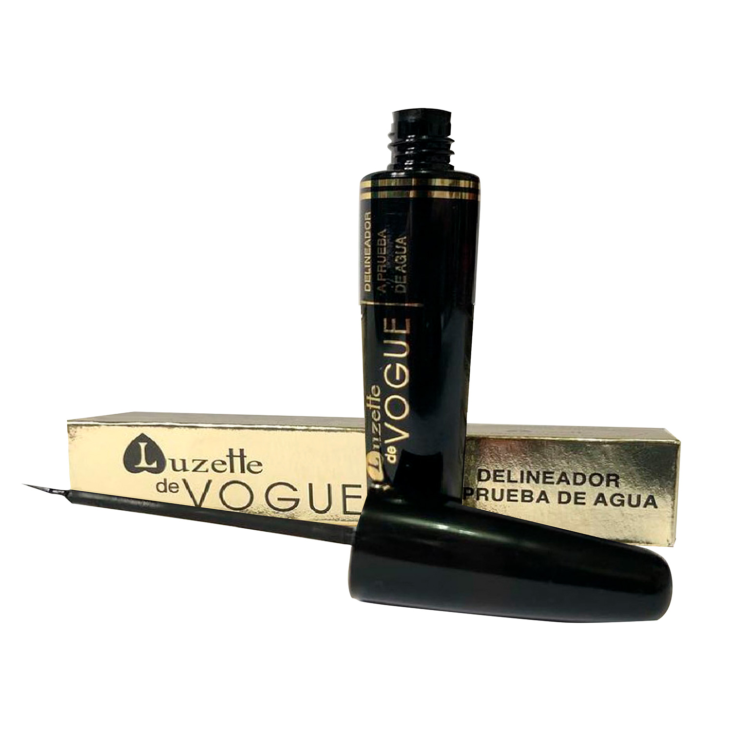 Delineador r.agua luzette vogue negro 8g