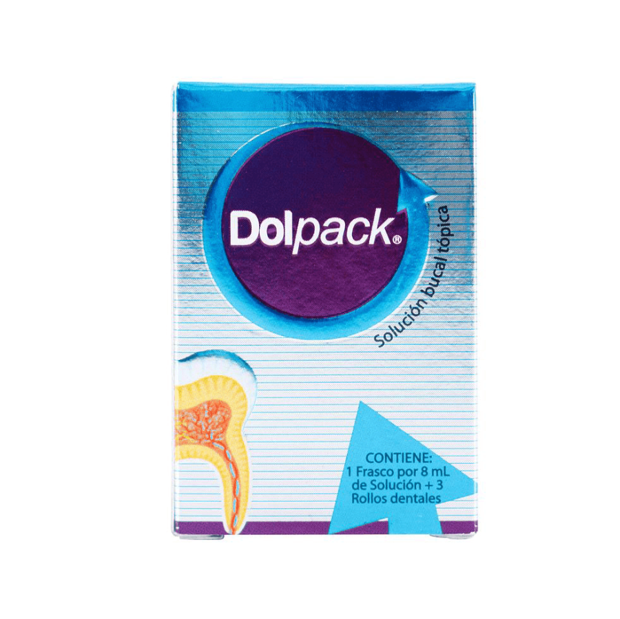 Calzas dolpack 8 ml  +3 rollos dentales