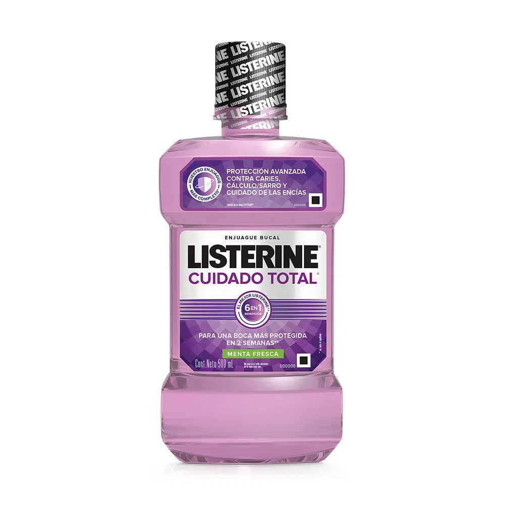 Listerine cuidado total 500 ml