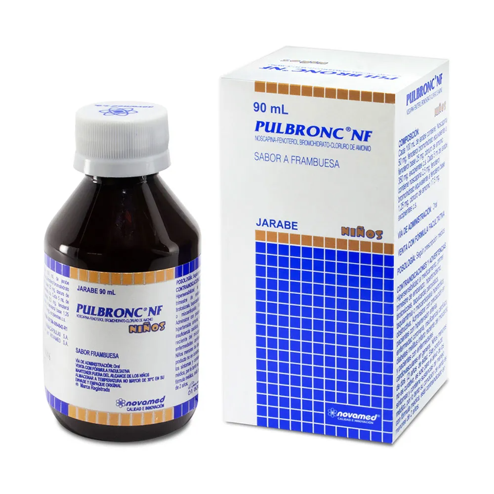 Pulbronc nf ninos 90 ml