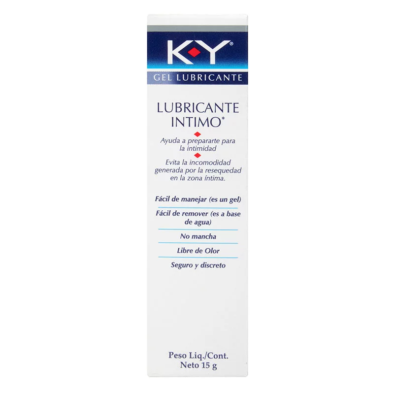 Lubricante intimo k-y gel 15 gr