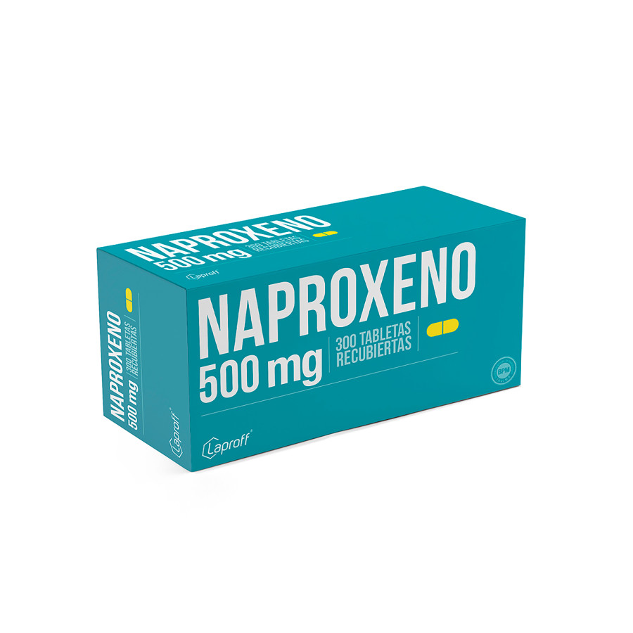 Naproxeno 500 mg 300 tabletas lp(pae)