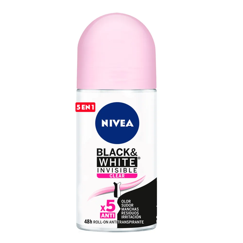 Dte.nivea rol.inv.black & white 50 ml m