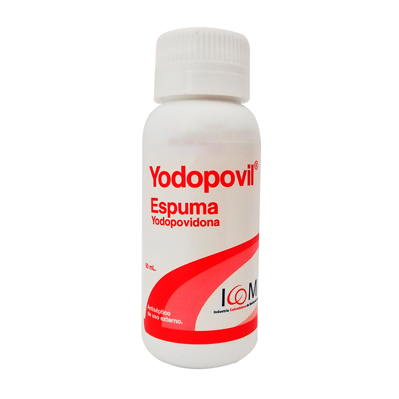 Yodopovil espuma 60 ml icom