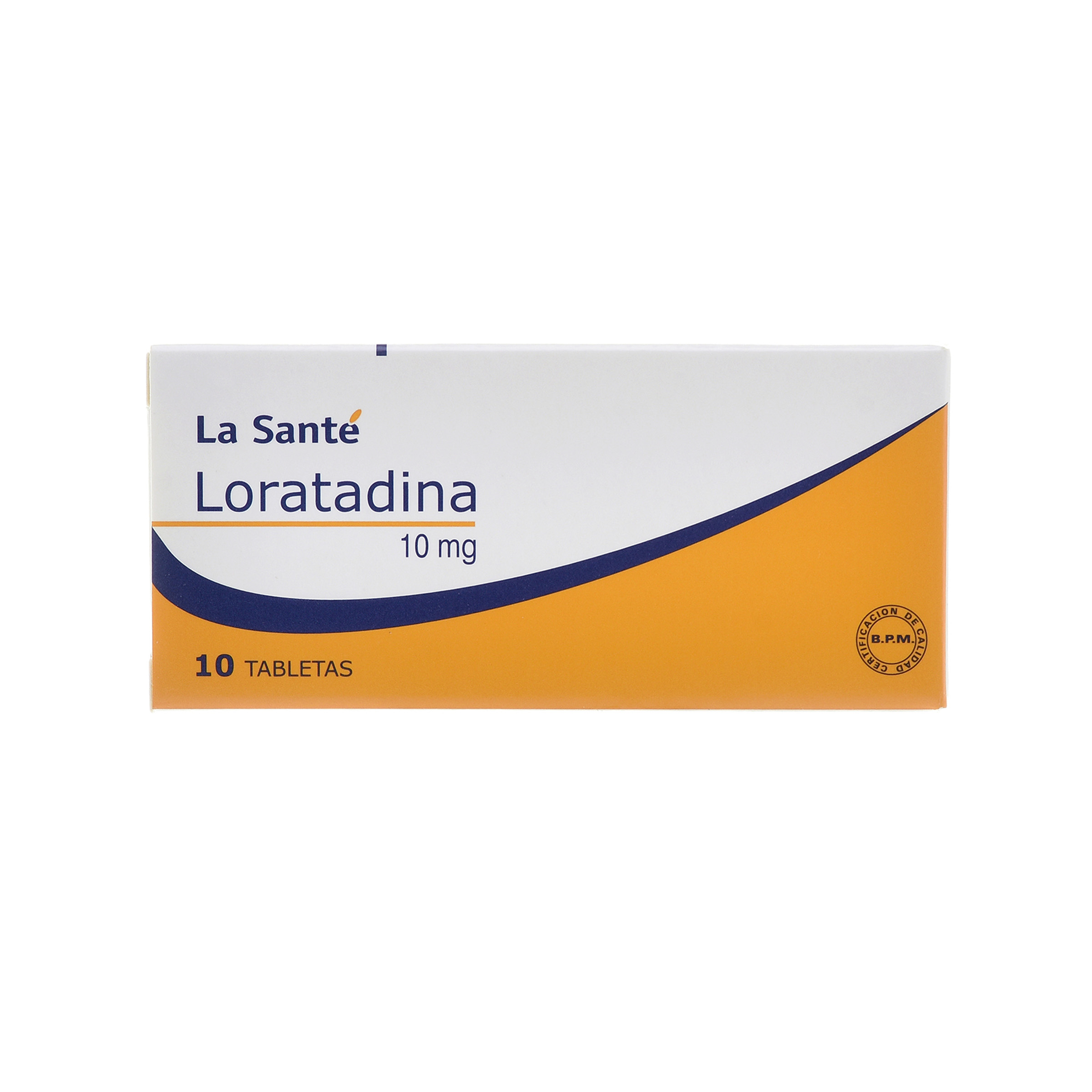 Loratadina 10 mg 10 tabletas ls