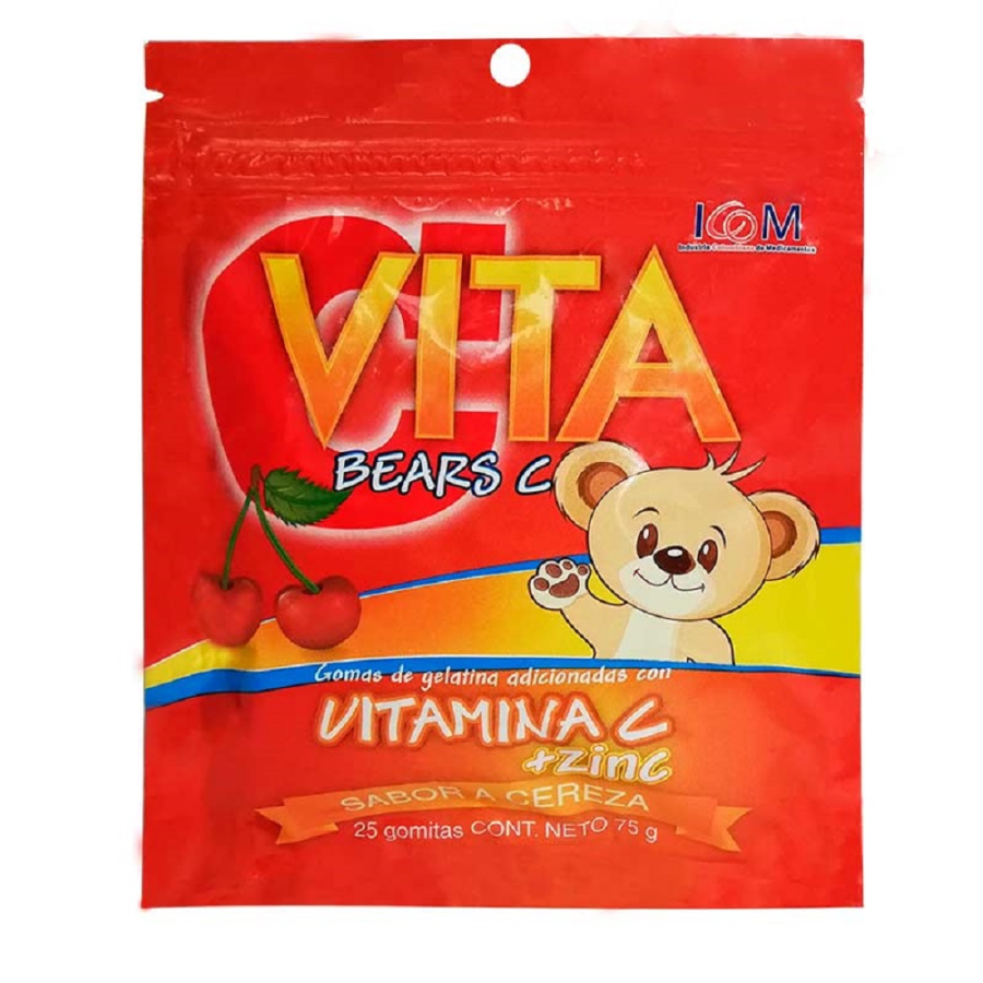 Gomas vitabears c+zinc cereza icom