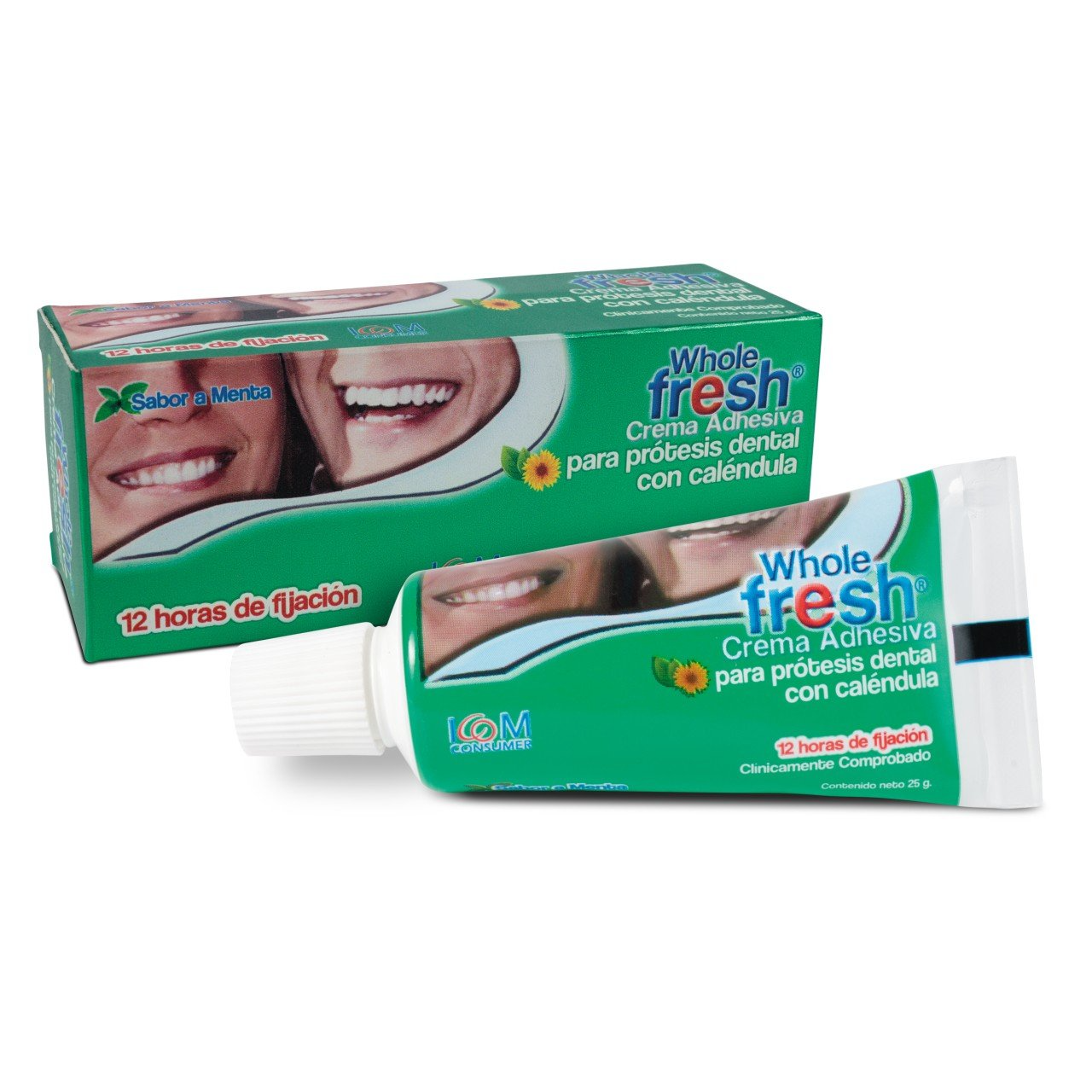 Cre.adh wholefresh menta 25 gr icom
