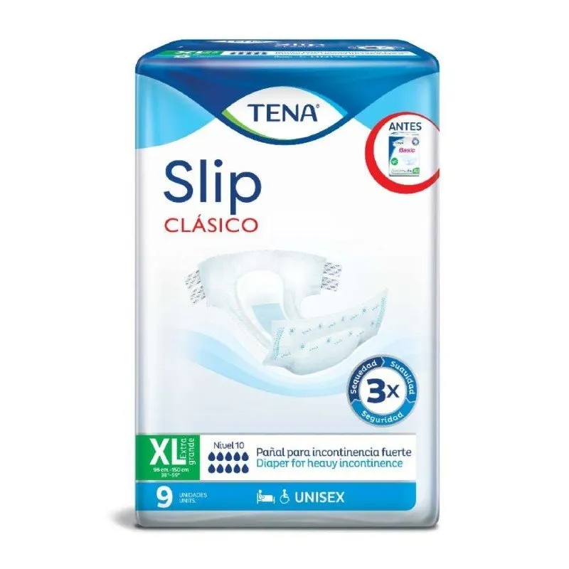 Pan.tena slip clasico ex.gde 9 und