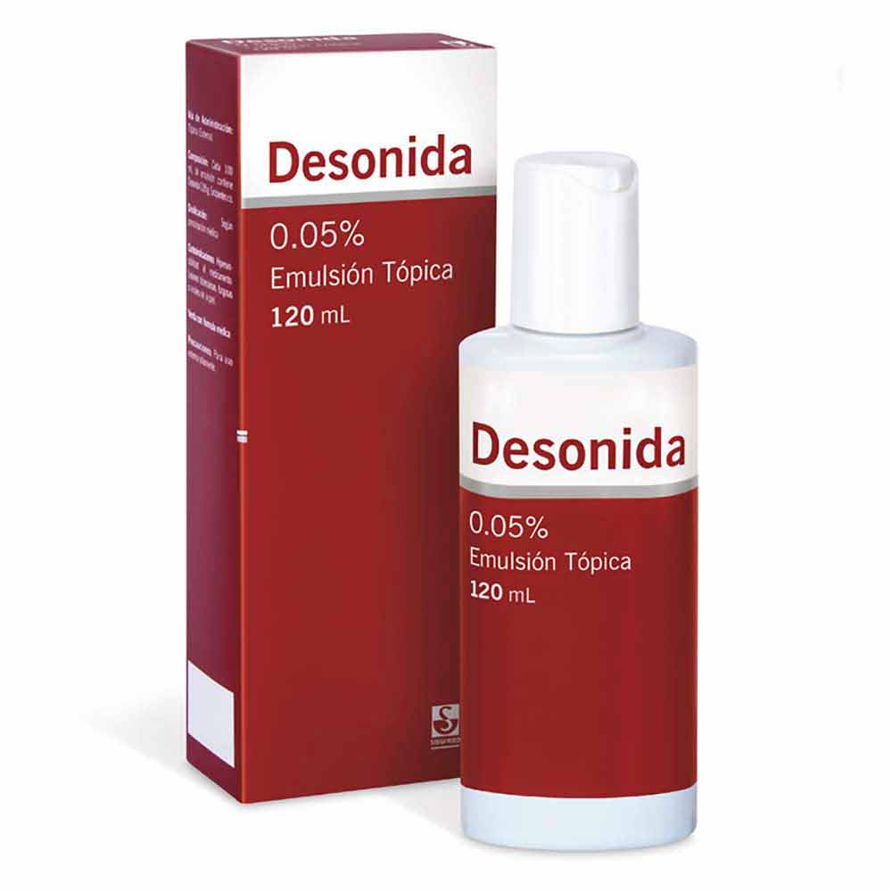Desonida 0.05% emulsion 120 ml