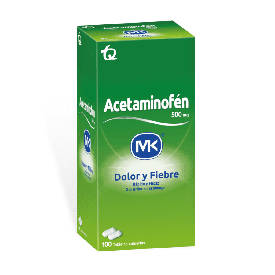 Acetaminofen 160mg/5ml jarabe 90ml mk