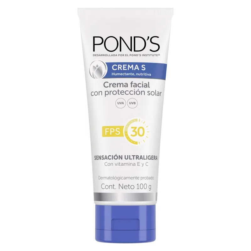 Cre.ponds s humectante fps30 100 gramos