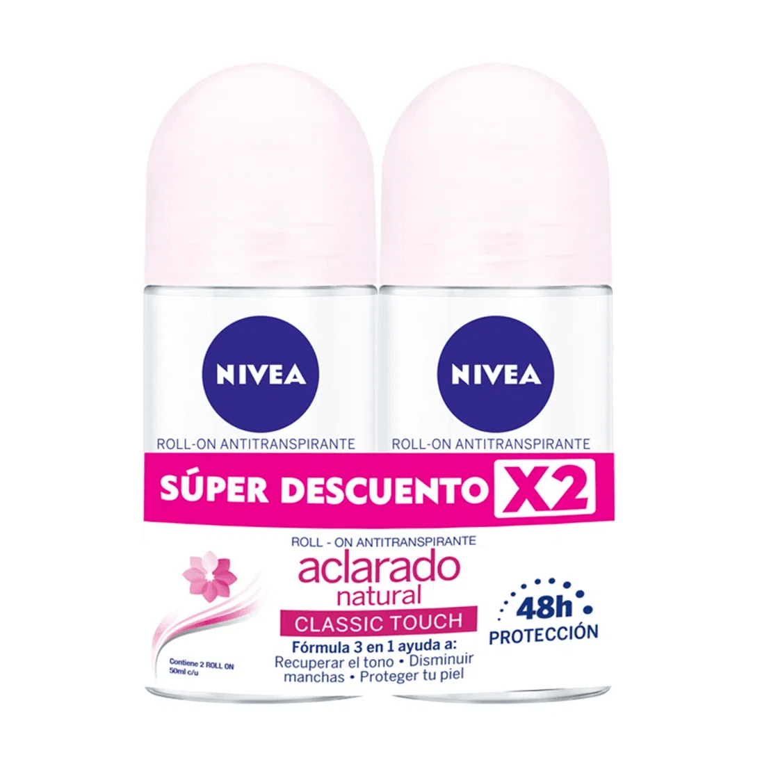 2.dte nivea rol.tono nat.50 ml m sup.dto