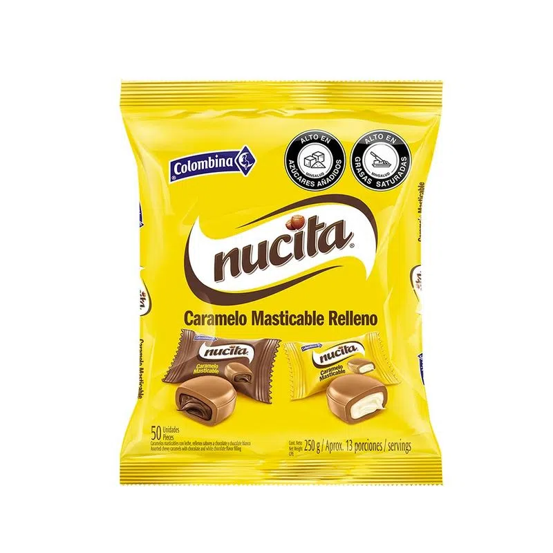 Nunucita caramelo masticable