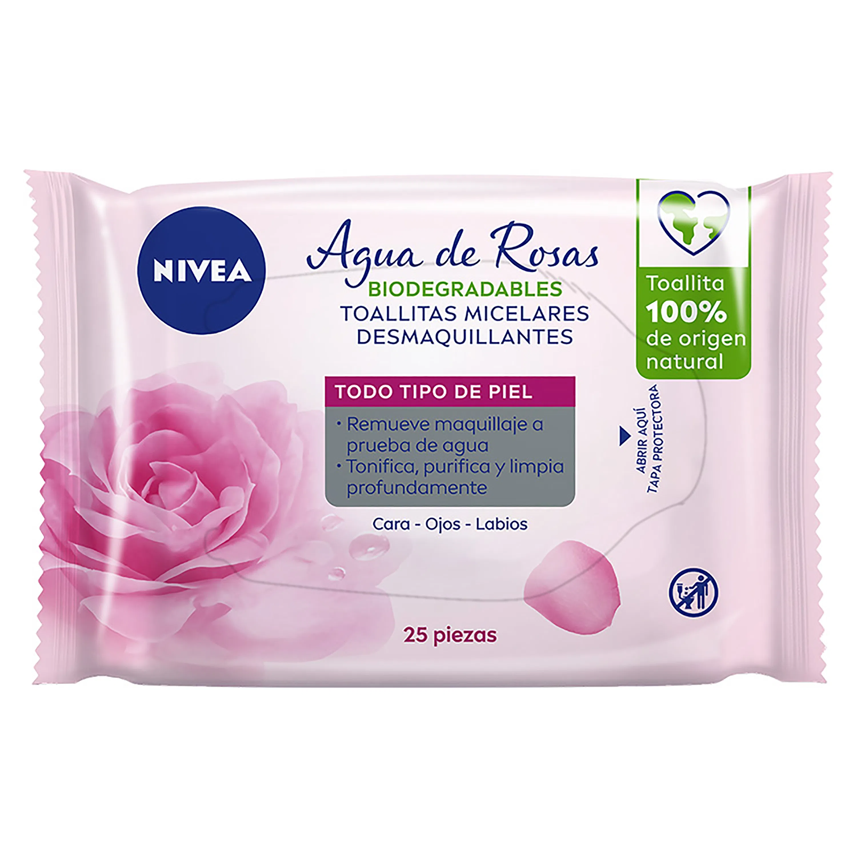 Toa.desmaq.micelar nivea facial rosas