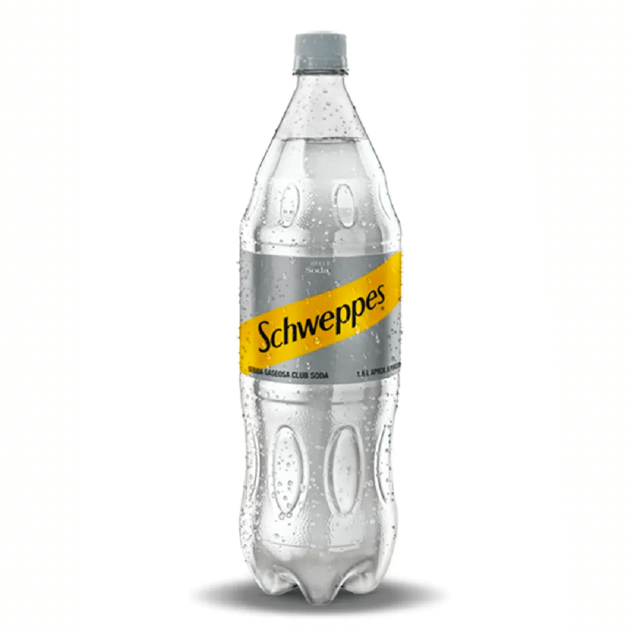 Gaseosa schweppes soda 1.5 l